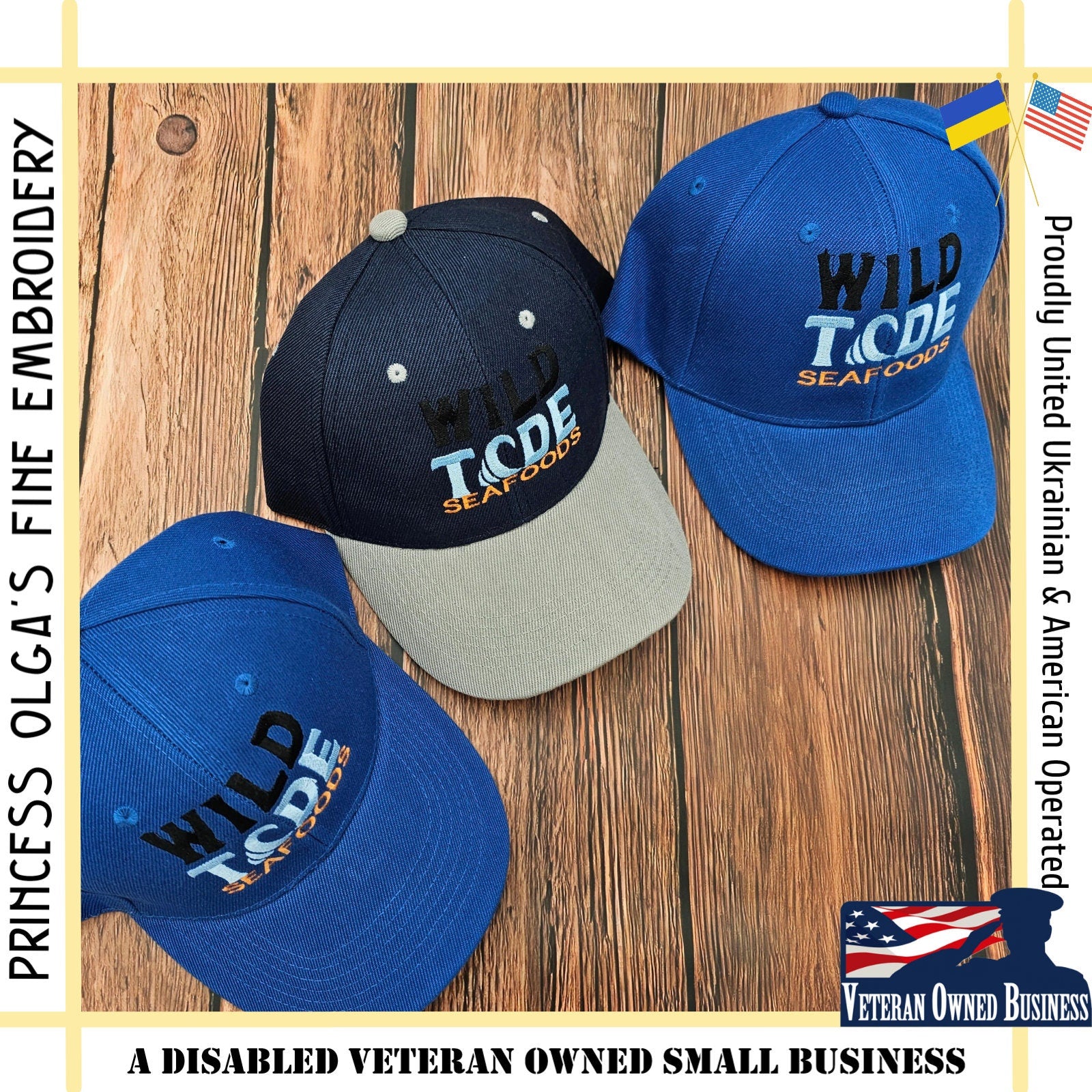 Custom Embroidered Corporate Logo Hats